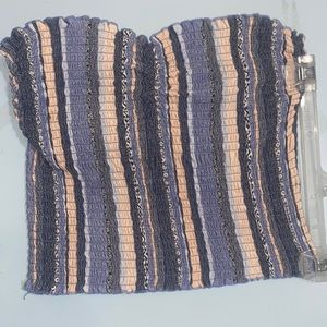 multi-color crop top